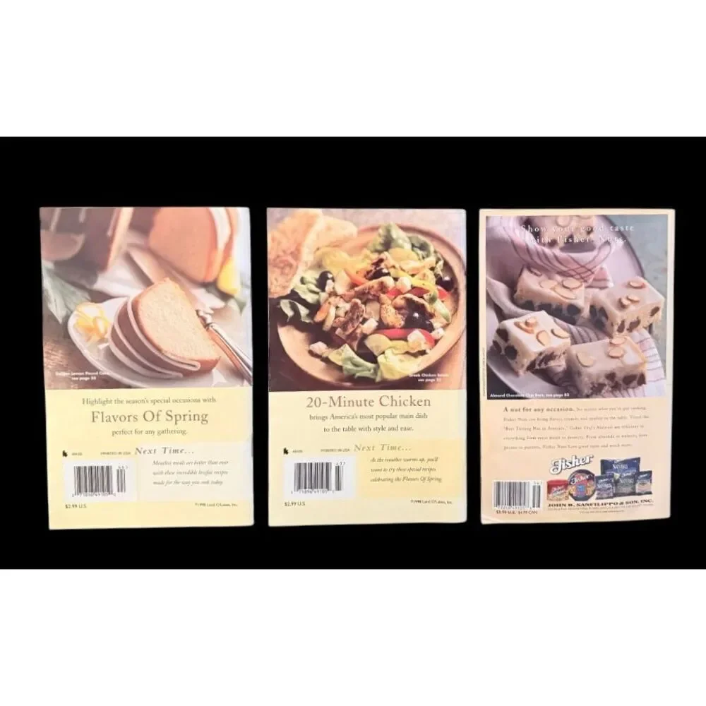 Land O Lakes Vintage Recipe Collection Cookbooks Set of 5